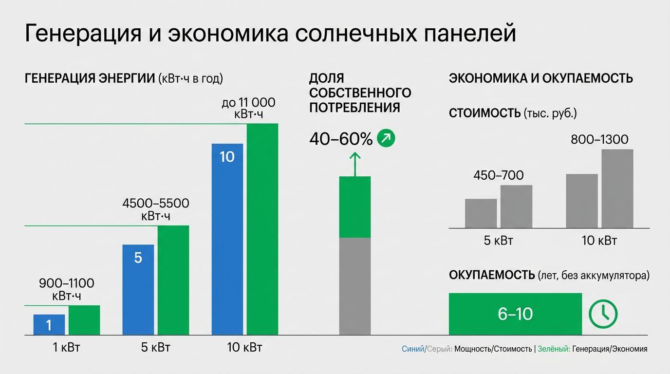 Экономика солнечных панелей